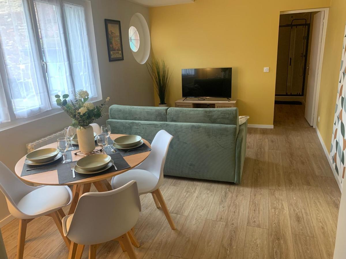 La Cabine Menage Et Linge Inclus Dieppe Dış mekan fotoğraf